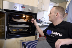 Using an oven